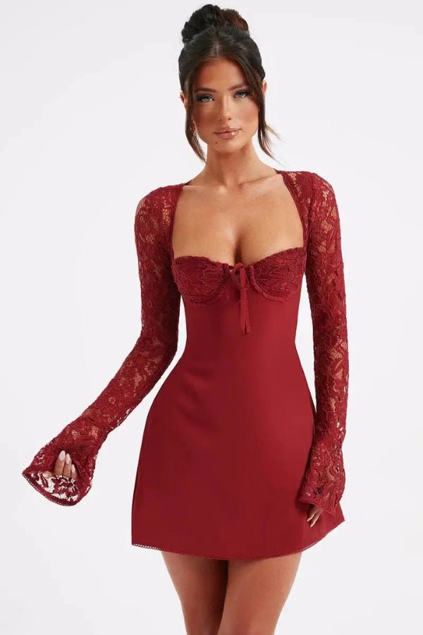 Luciana - Elegant Lace Summer Dress