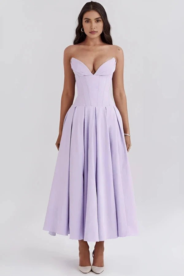Lydia - Elegant A-Line Evening Dress for Formal Events