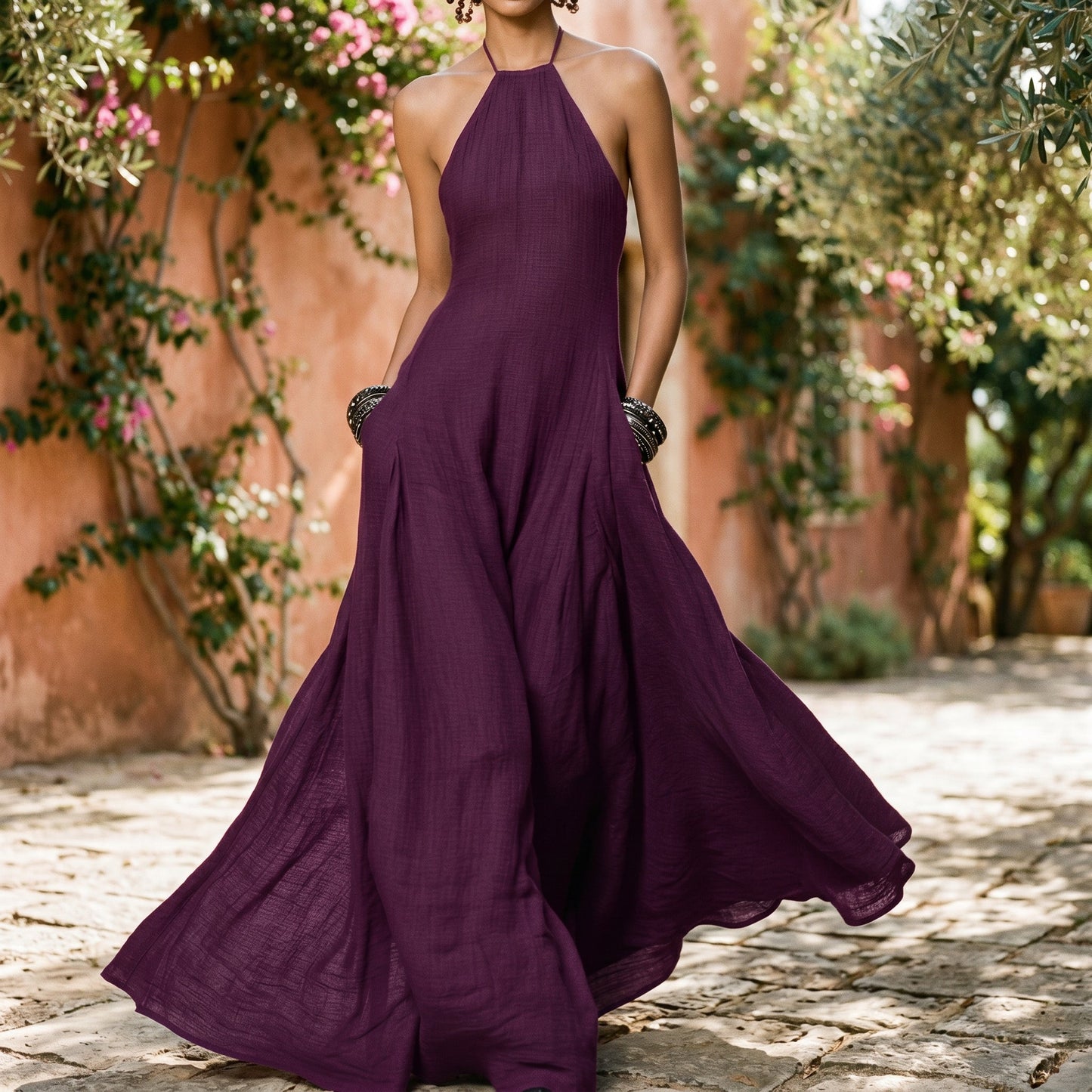 Mia - Chic Sleeveless Maxi Dress for Summer