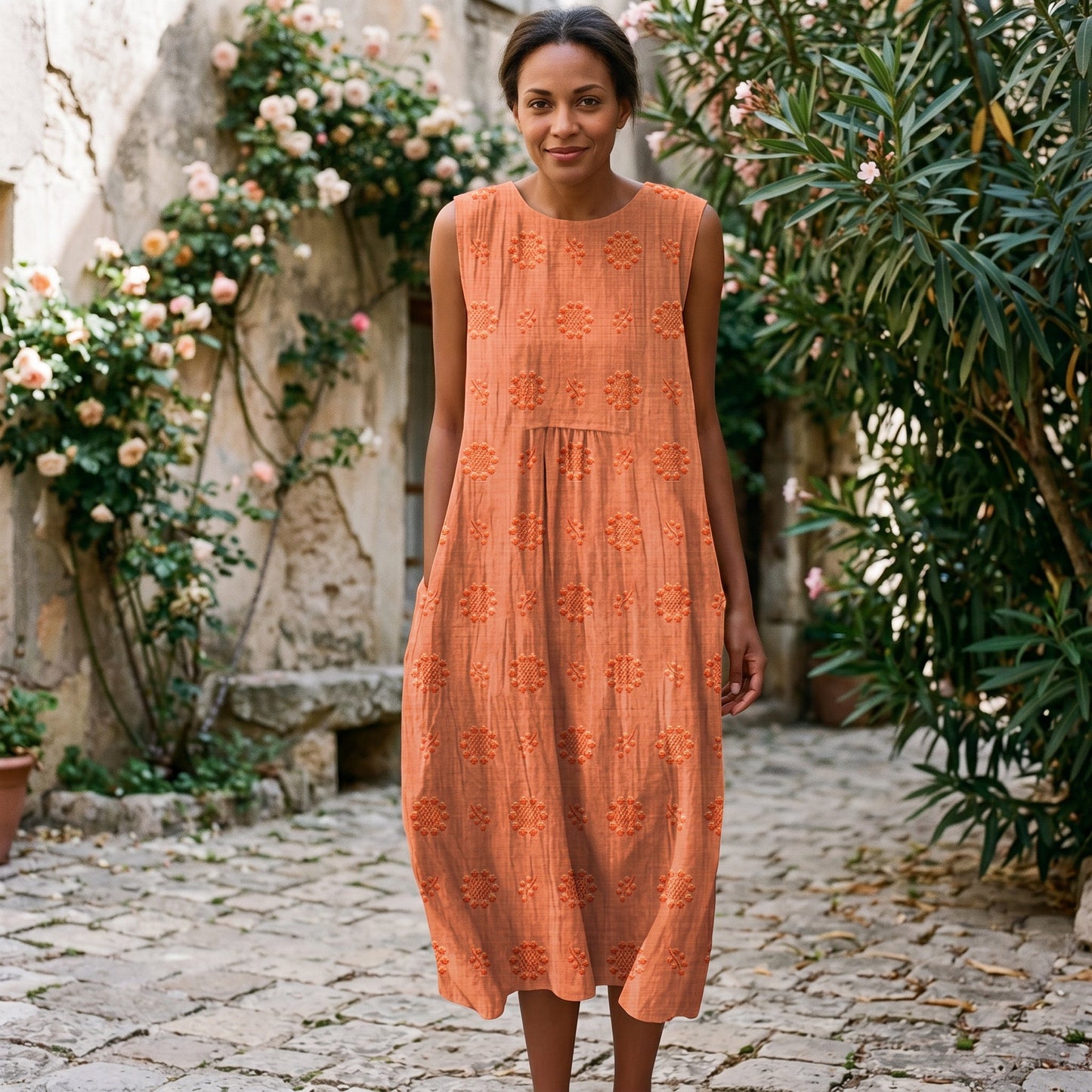 Karol - Elegant Lightweight Midi Dress