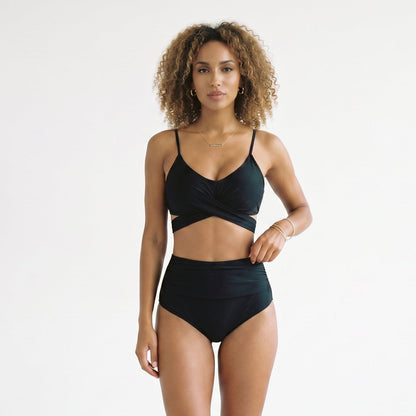 Alice - High Waisted Slim Bikini Set for Women