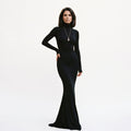Alyssa - Elegant Long Sleeve Maxi Dress for Women