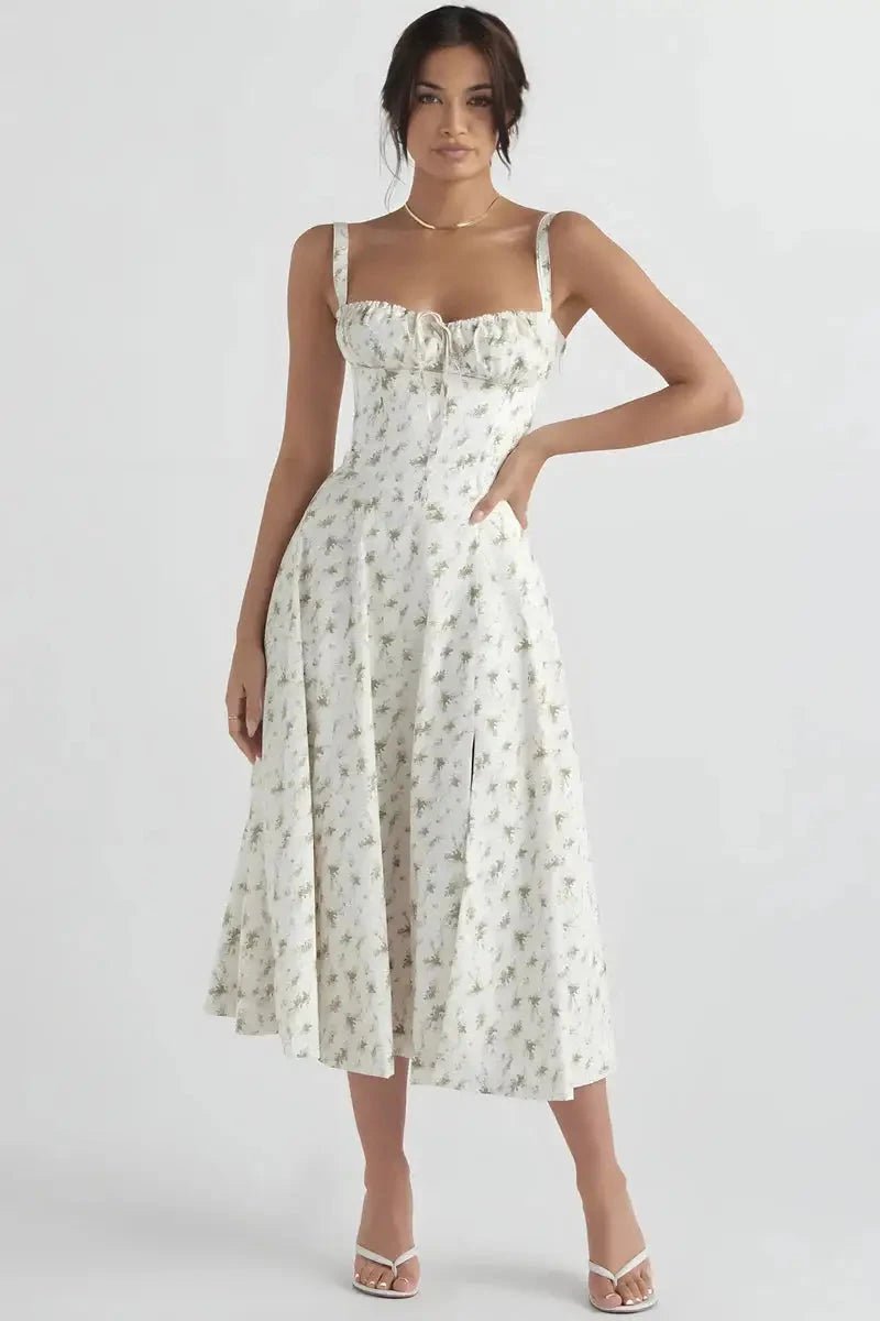 Amara - Elegant Floral Summer Dress