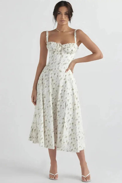 Amara - Elegant Floral Summer Dress