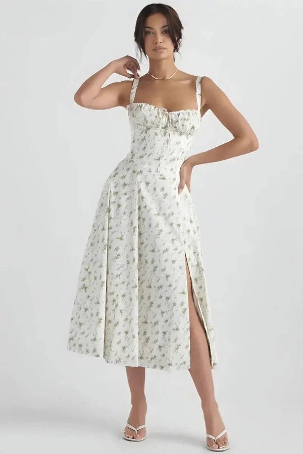 Amara - Elegant Floral Summer Dress