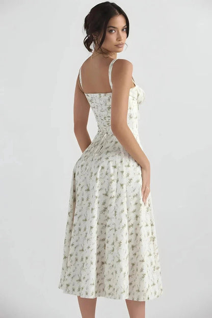 Amara - Elegant Floral Summer Dress