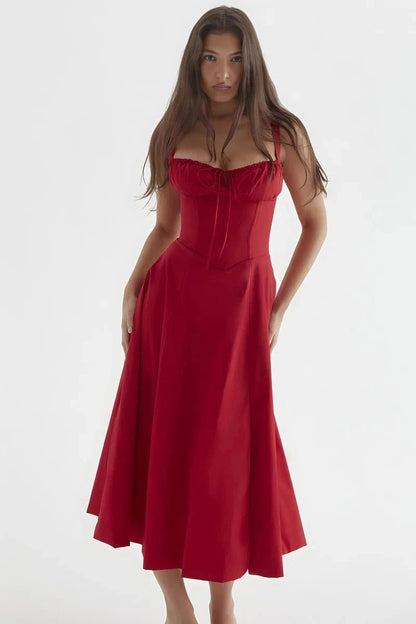 Amara - Elegant Floral Summer Dress