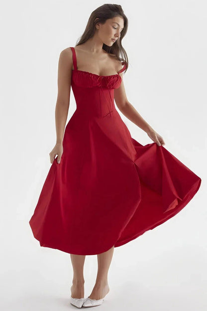 Amara - Elegant Floral Summer Dress