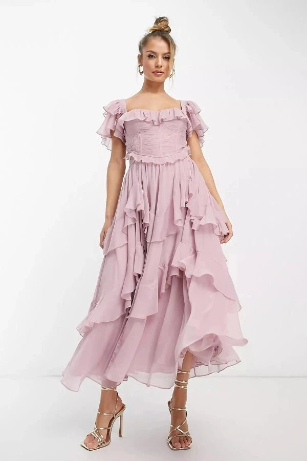 Amara - Elegant Two Piece Skirt Set for Special Occasions