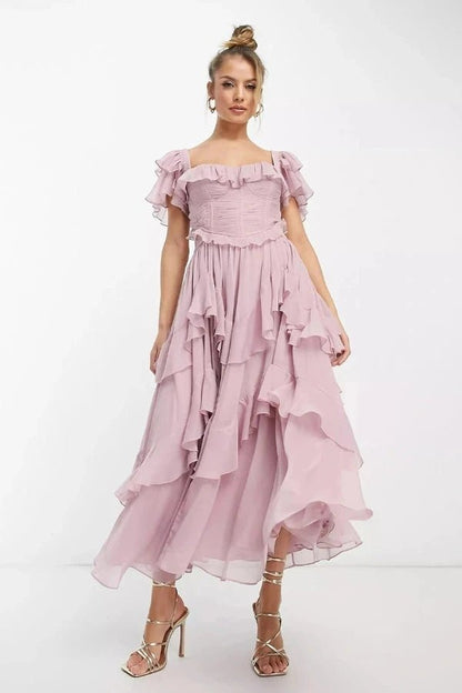 Amara - Elegant Two Piece Skirt Set for Special Occasions