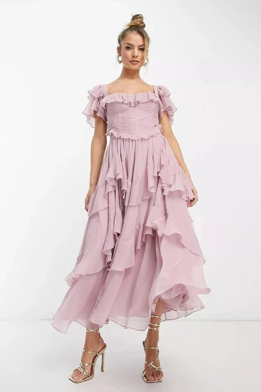 Amara - Elegant Two Piece Skirt Set for Special Occasions