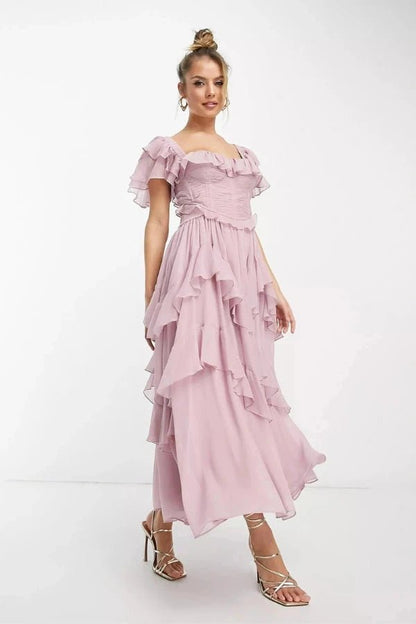 Amara - Elegant Two Piece Skirt Set for Special Occasions