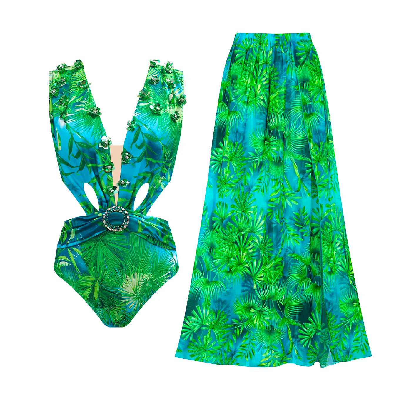 Anna - Stylish Printed Bikini Set