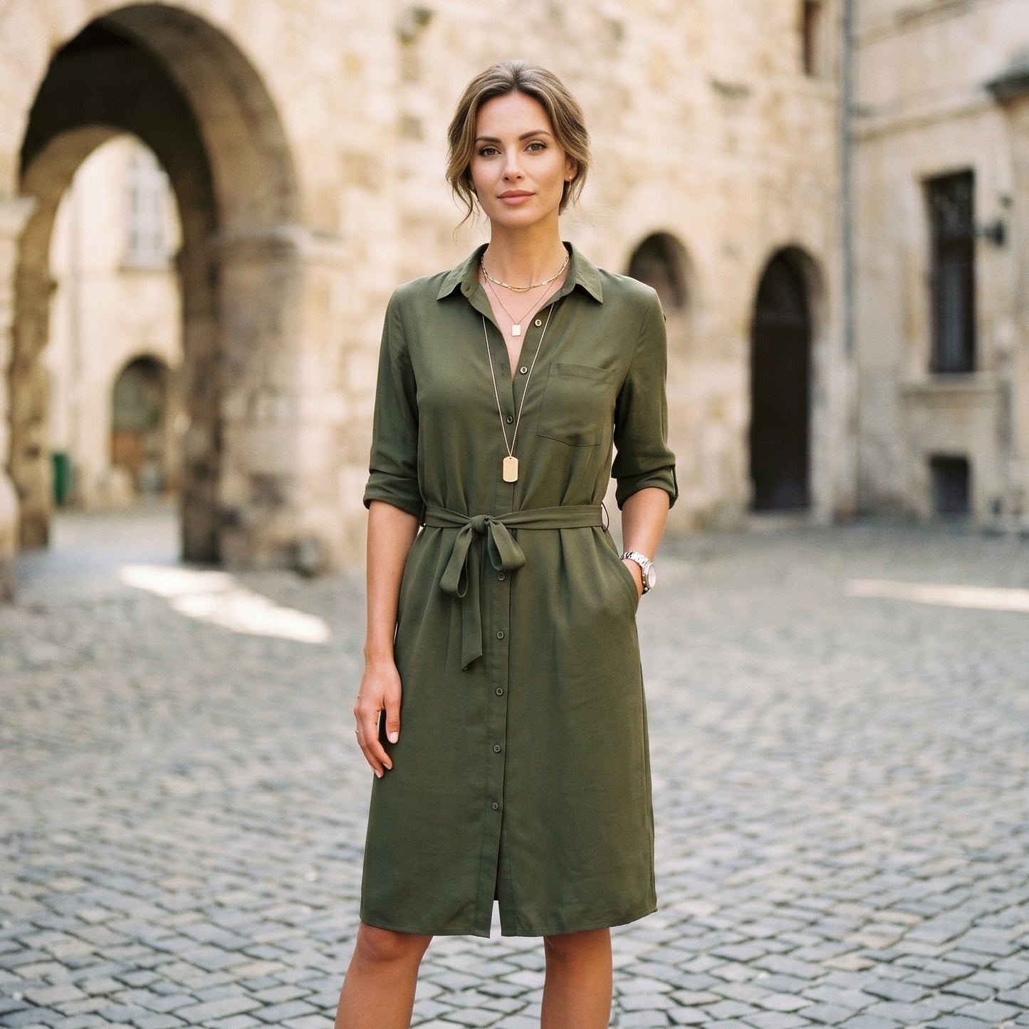 Angelina - Elegant Summer Dress for Women