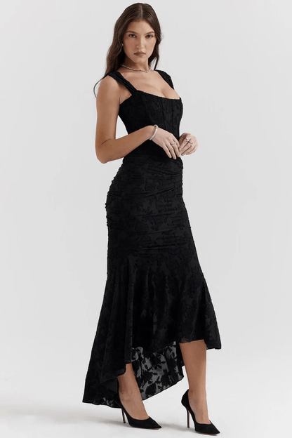 Arabella - Floral Long Sleeve Maxi Dress for Women