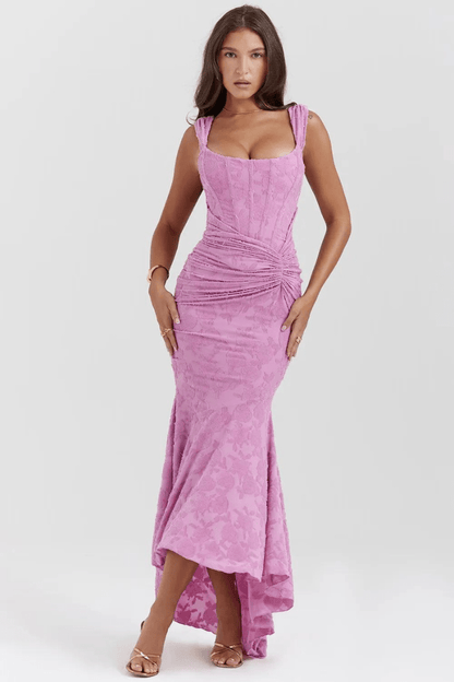 Arabella - Floral Long Sleeve Maxi Dress for Women