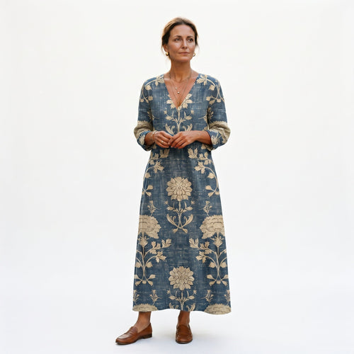 Ava - Bohemian Floral Summer Dress