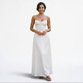 Camila - Elegant Maxi Dress for Women with Ruched Bodice