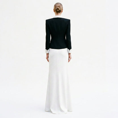 Elizabeth - Elegant Black Formal Women's Dress Suit