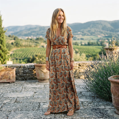 Ella - Stylish Floral Maxi Dress for Women