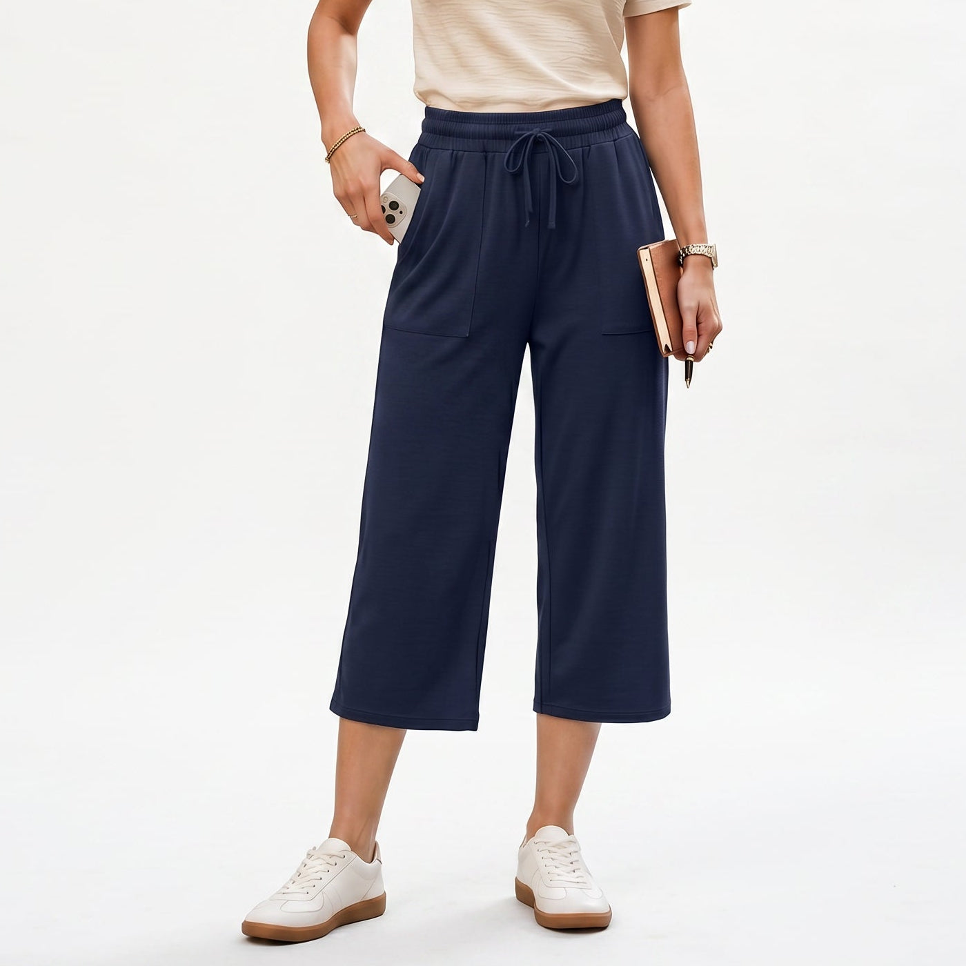 Emma - Comfortable Loose Capri Yoga Pants