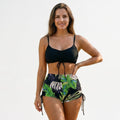 Esmeralda - Stylish High Waisted Bikini Shorts