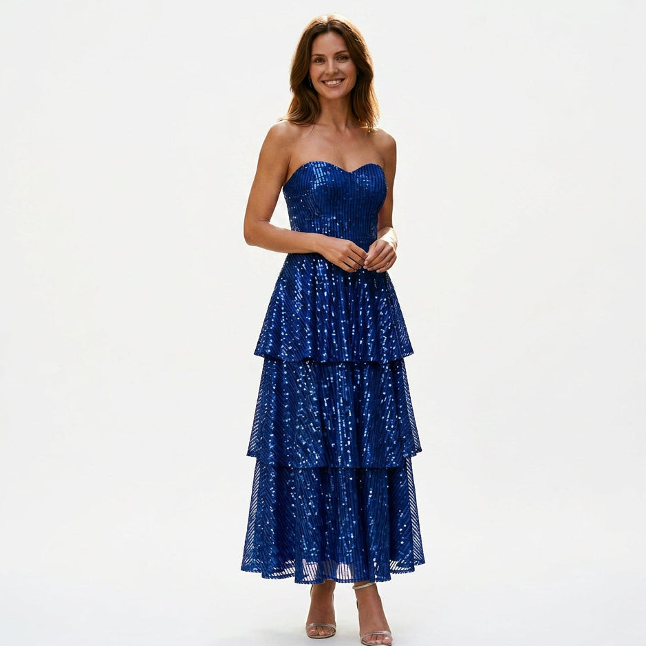 Hannah - Elegant Long Formal Dress for Evening Events