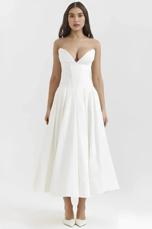 Lydia - Elegant A-Line Evening Dress for Formal Events