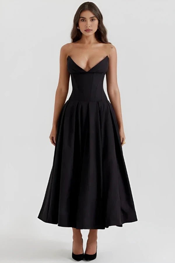 Lydia - Elegant A-Line Evening Dress for Formal Events