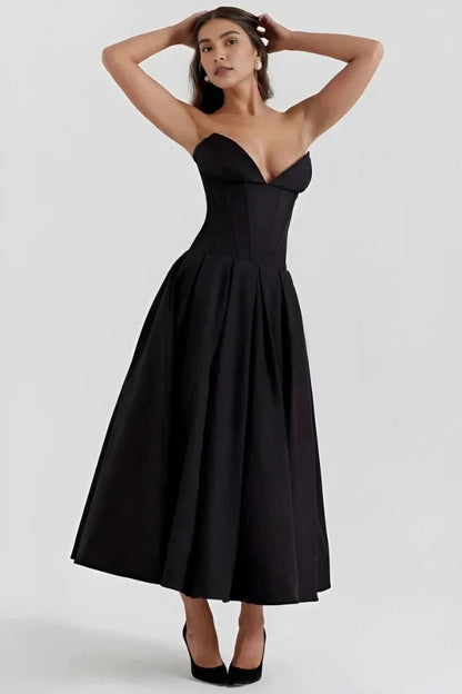Lydia - Elegant A-Line Evening Dress for Formal Events