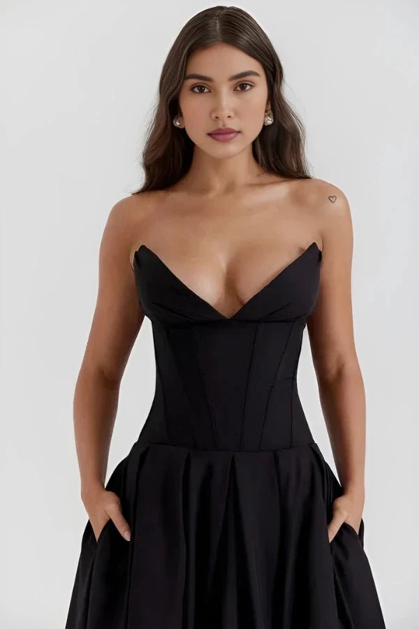 Lydia - Elegant A-Line Evening Dress for Formal Events