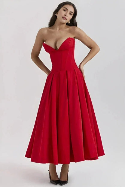 Lydia - Elegant A-Line Evening Dress for Formal Events