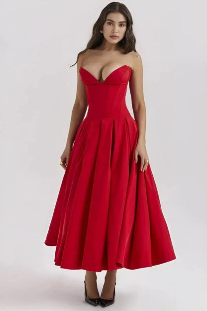 Lydia - Elegant A-Line Evening Dress for Formal Events
