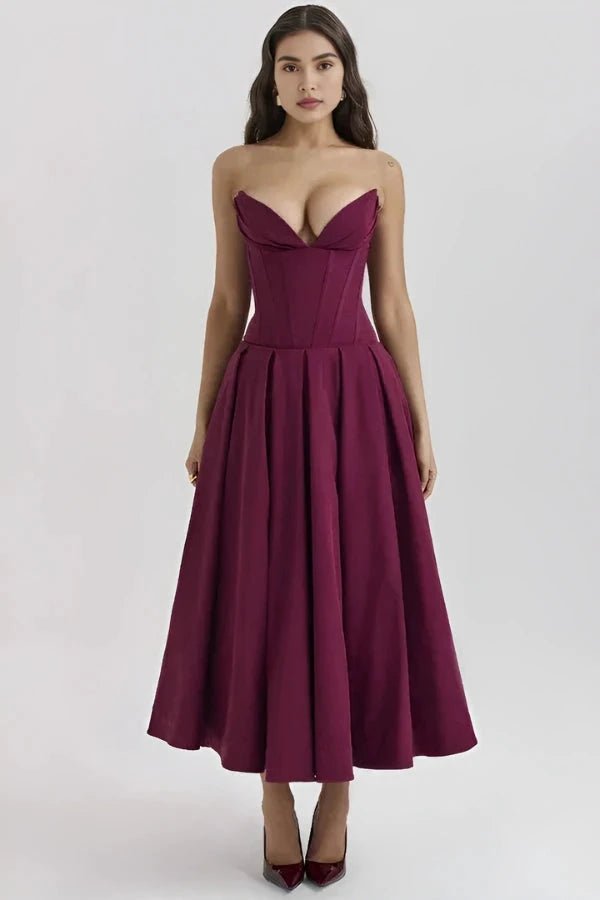 Lydia - Elegant A-Line Evening Dress for Formal Events