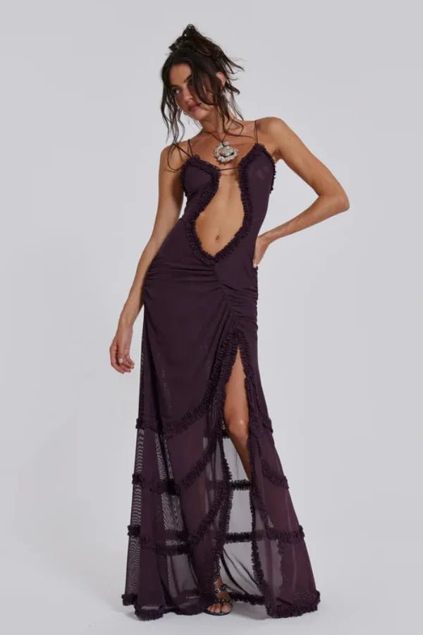 Lydia - Elegant Floral Maxi Dress for Women