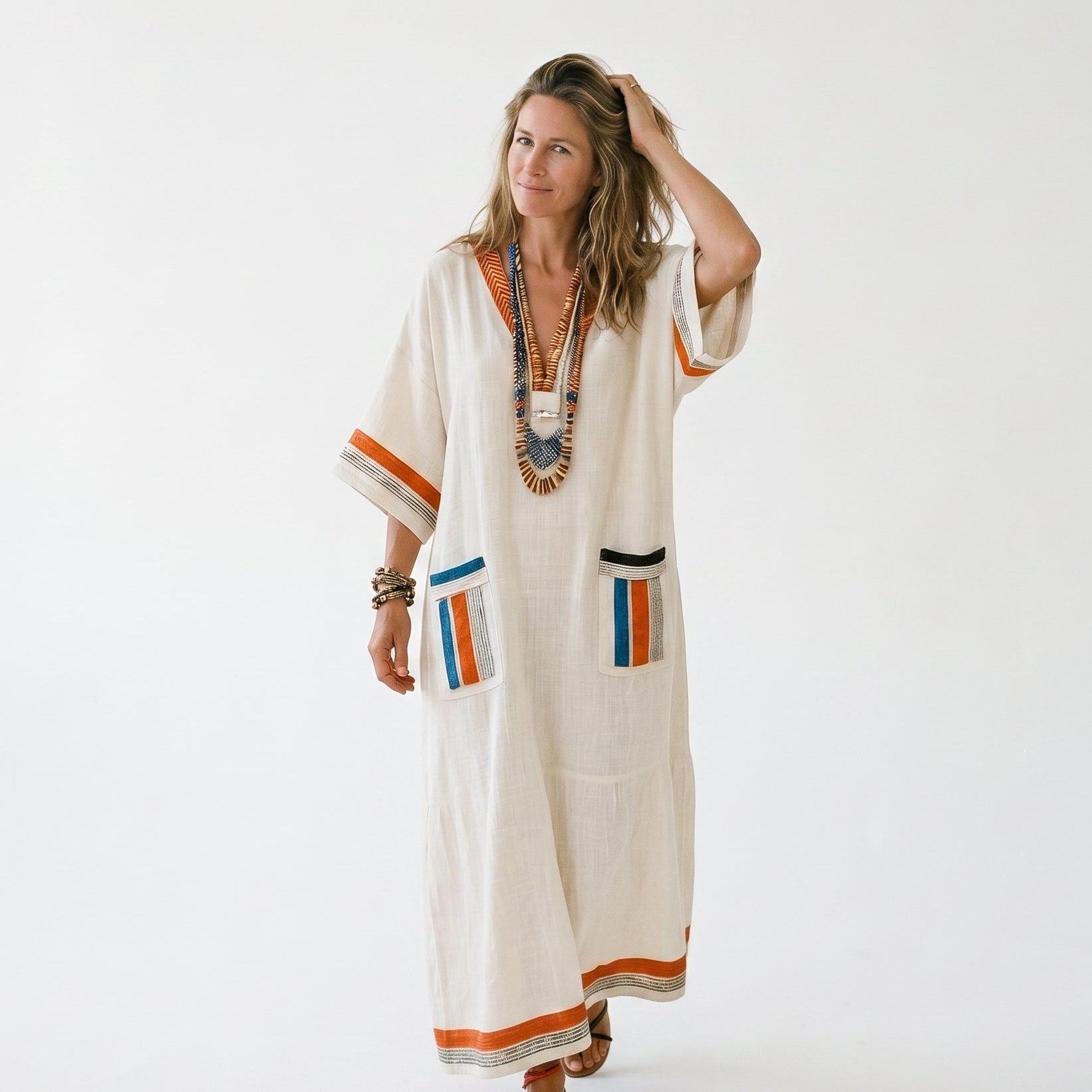 Mia - Airy Elegant Plus Size Summer Dress