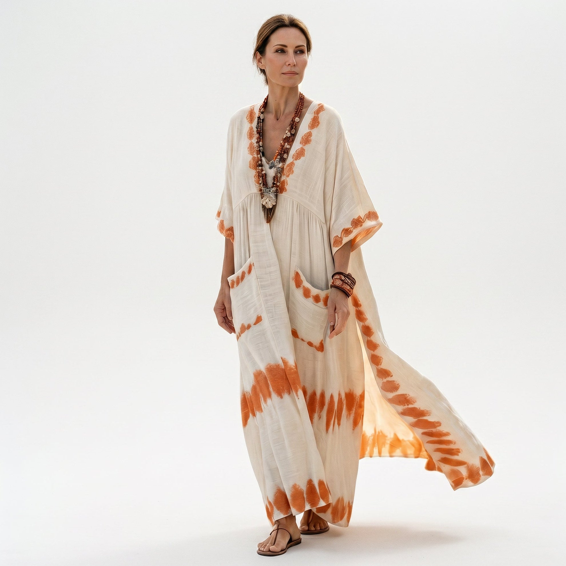 Mia - Airy Elegant Plus Size Summer Dress
