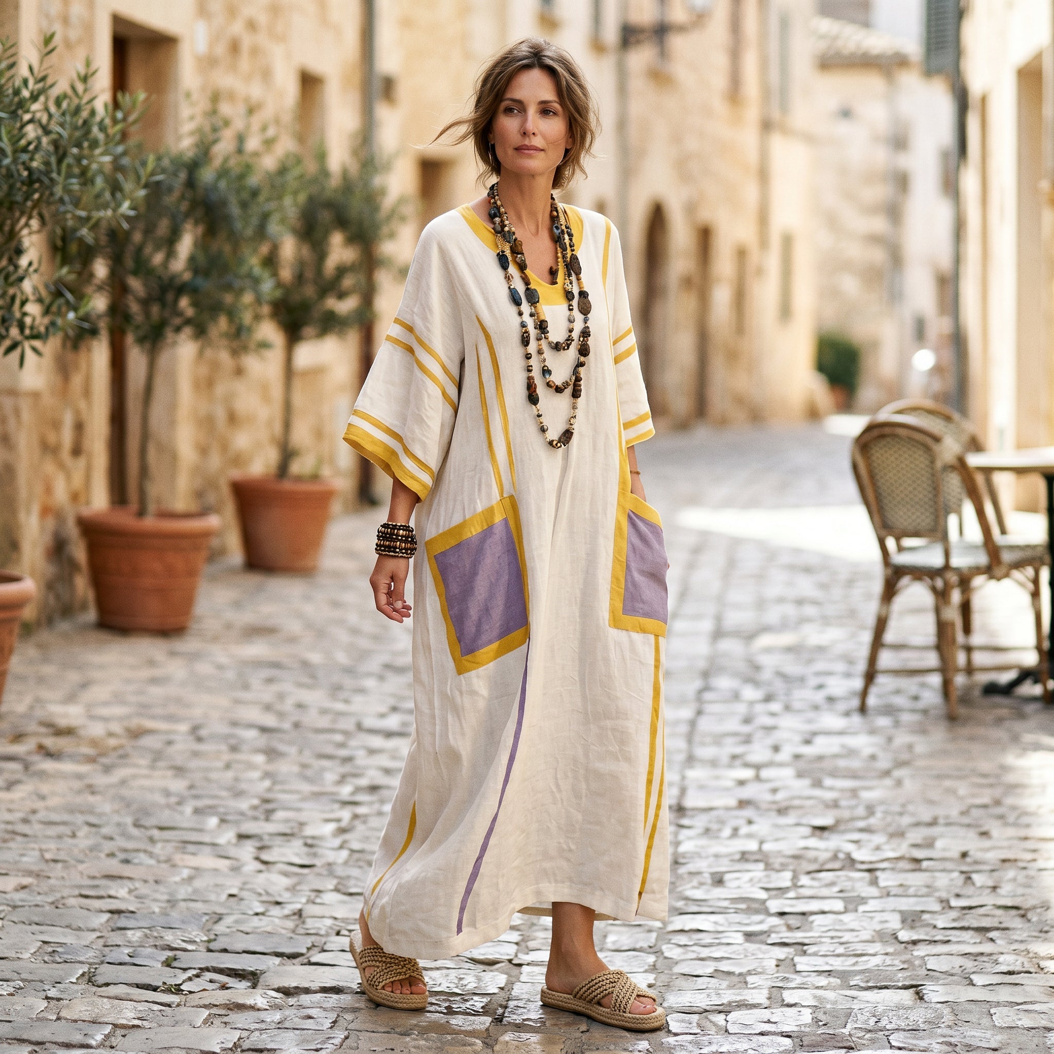 Mia - Airy Elegant Plus Size Summer Dress