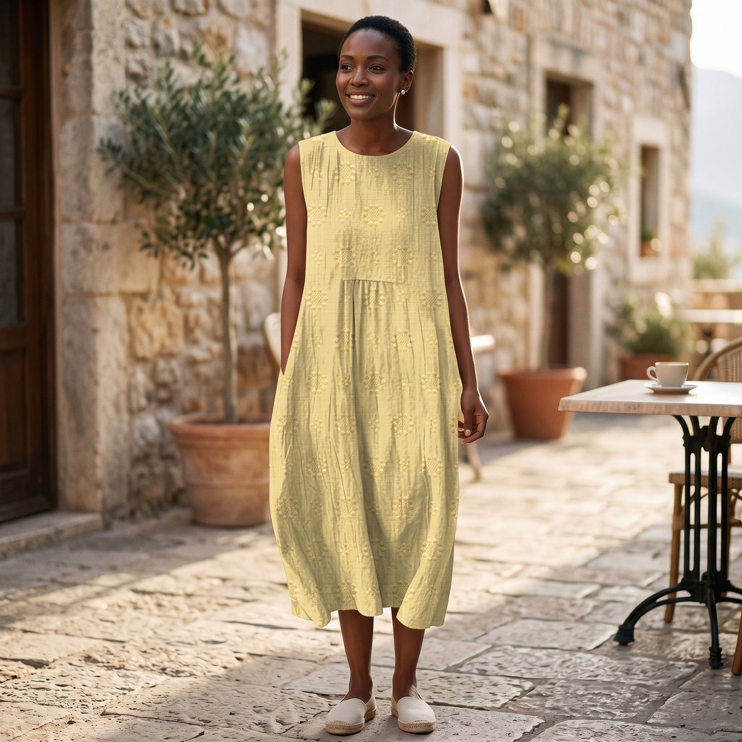 Karol - Elegant Lightweight Midi Dress