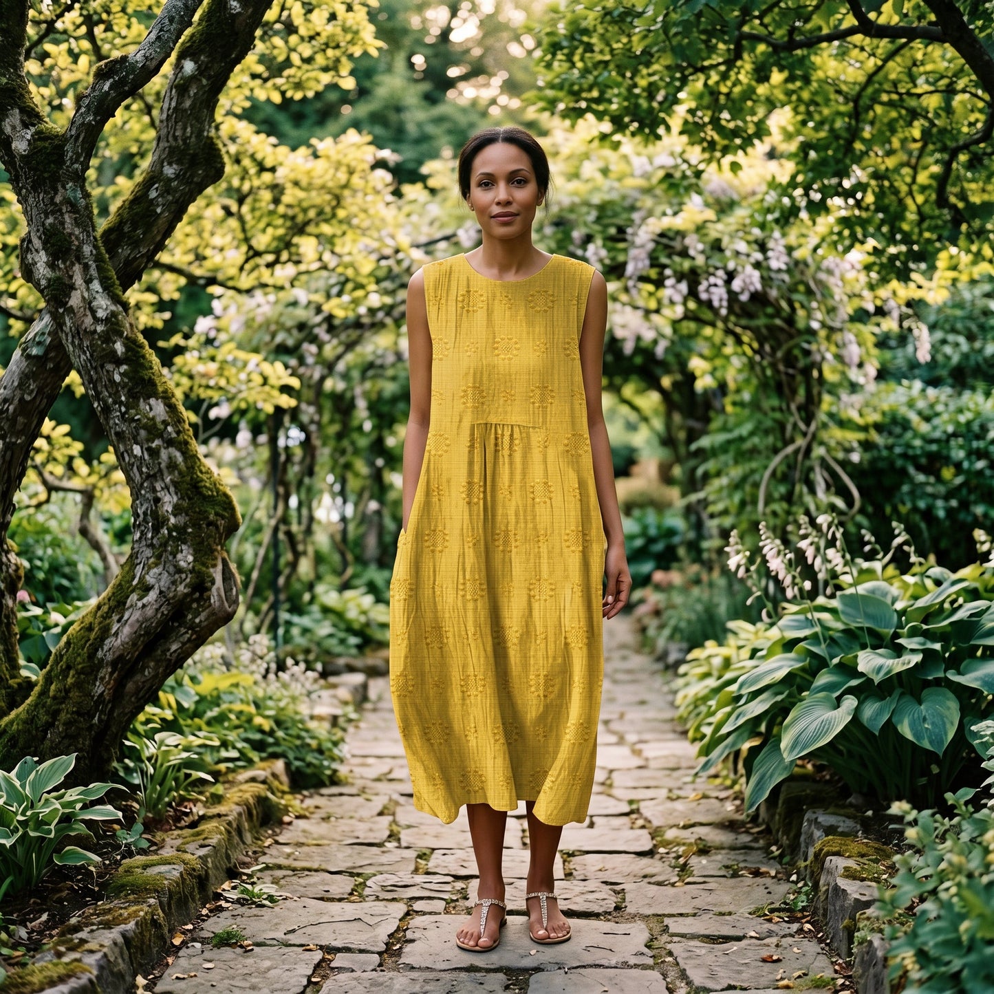 Karol - Elegant Lightweight Midi Dress