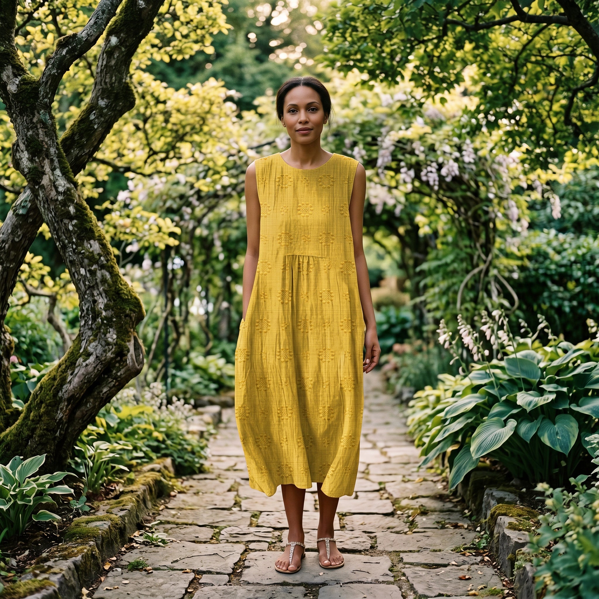 Karol - Elegant Lightweight Midi Dress