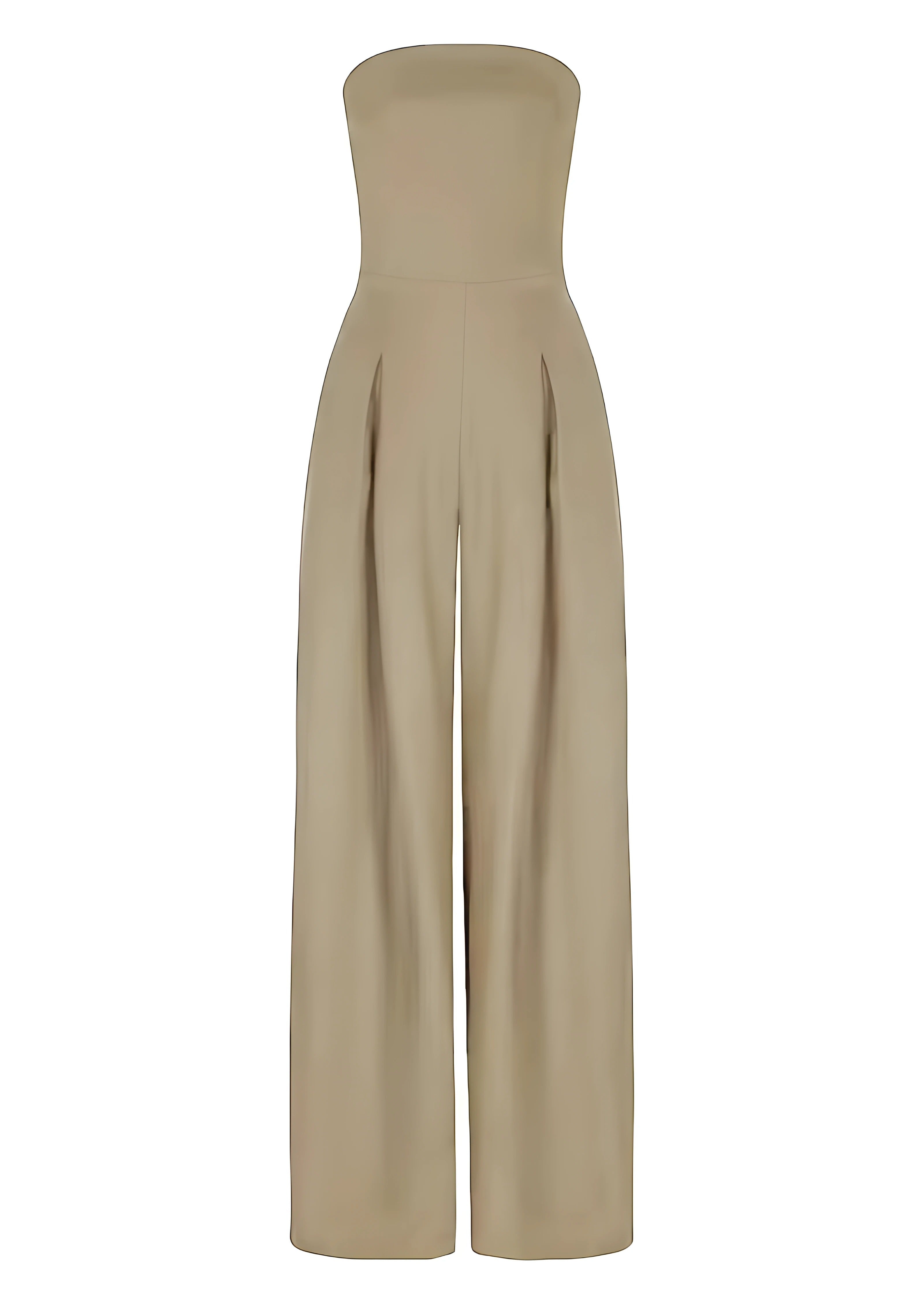 Mia | Elegant Strapless Womens Jumpsuit for Effortless Style