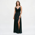 Seraphina - Elegant Black Maxi Dress for Formal Occasions