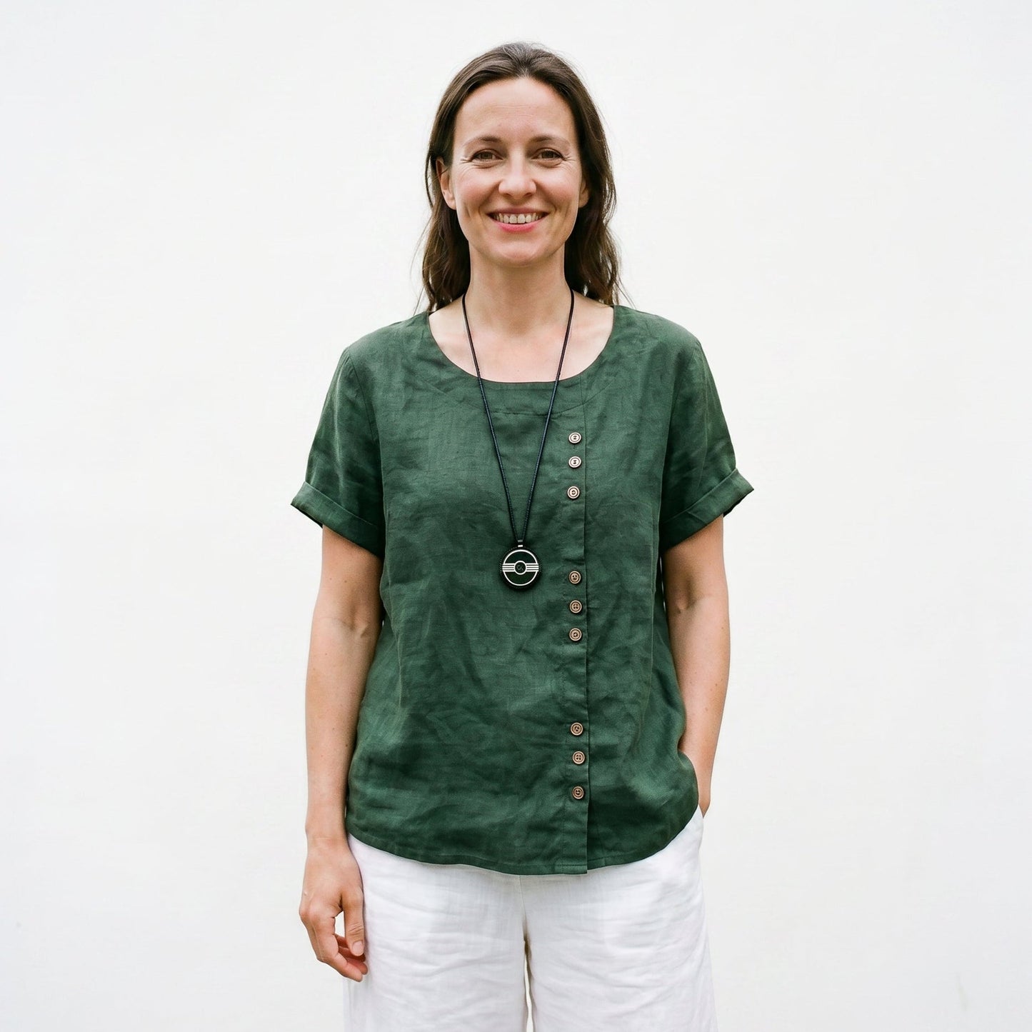 Leila - Casual Relaxed Tunic Top for Women
