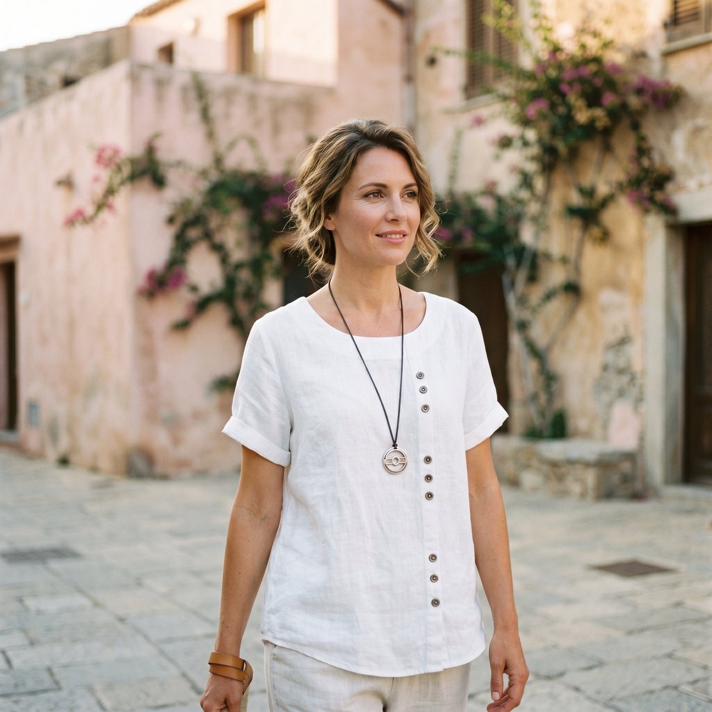 Leila - Casual Relaxed Tunic Top for Women