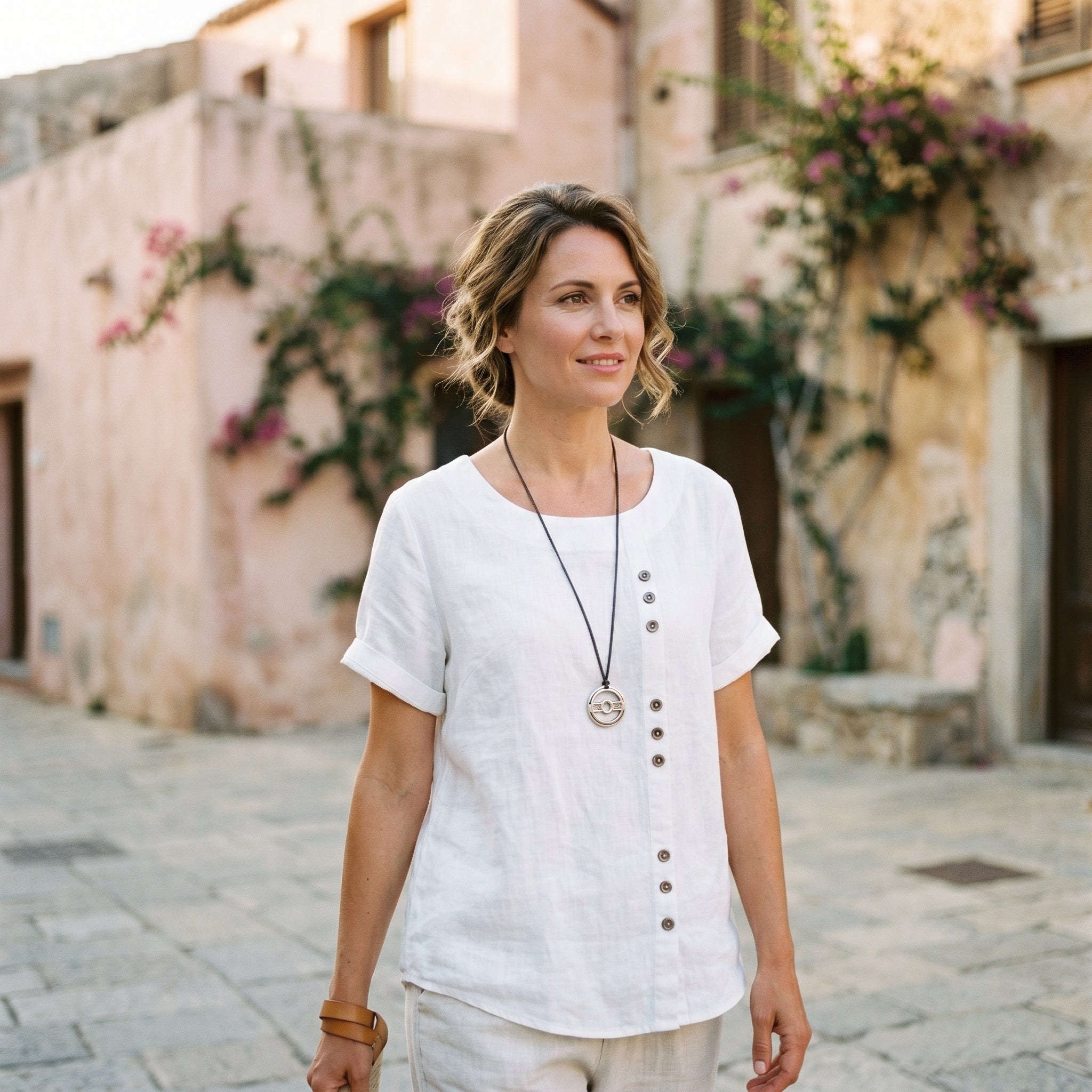 Leila - Casual Relaxed Tunic Top for Women