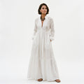 Amanda - Chic Long Sleeve Maxi Dress for Women