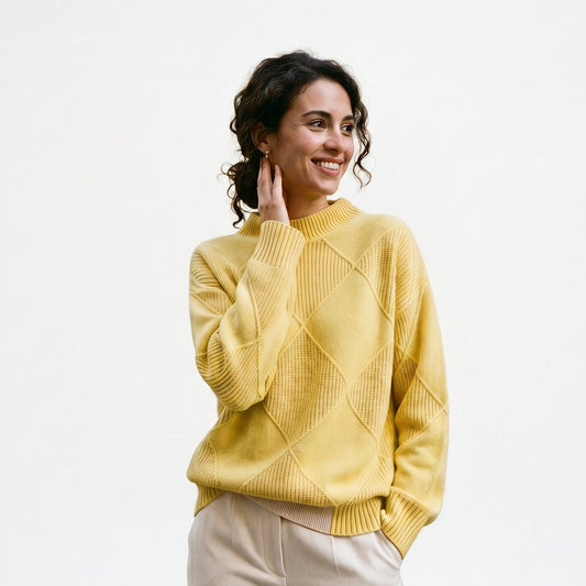 Andrrea - Elegant Cozy Turtleneck Sweater for Women