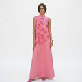 Sophie - Elegant Floral White Maxi Dress for Women