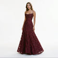 Sophie - Elegant Lace Maxi Evening Gown for Formal Events